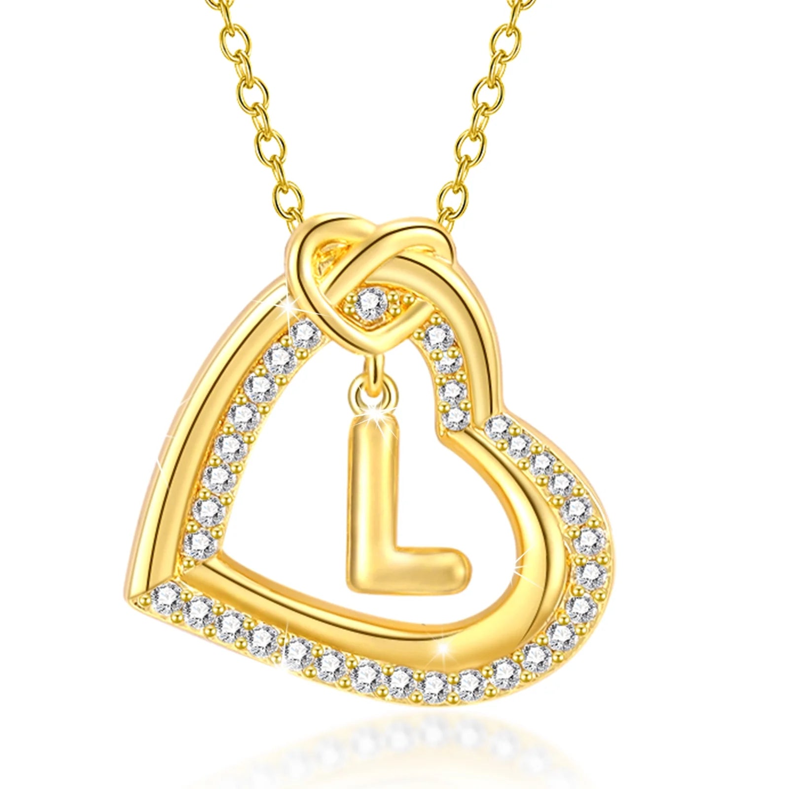 14K Rose Gold Love Heart Initial Necklaces for Women CZ Hypoallergenic Heart Pendant Necklace for Girlfriend Mom Wife Daughter Bubble Letter O Necklace Jewelry Birthday Valentine'S Day Gifts